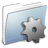 Graphite Stripped Folder Developer Icon 48x48 png
